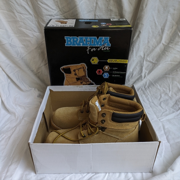 Brahma steel toe work boot size 8.5 - Picture 6 of 6